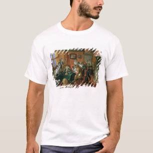 猿が付いている喫煙室 Tシャツ