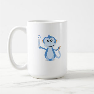 猿が付いているPeerJのマグ コーヒーマグカップ