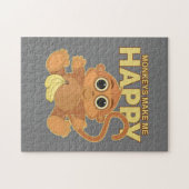 猿が私を幸せにする ジグソーパズル (横)