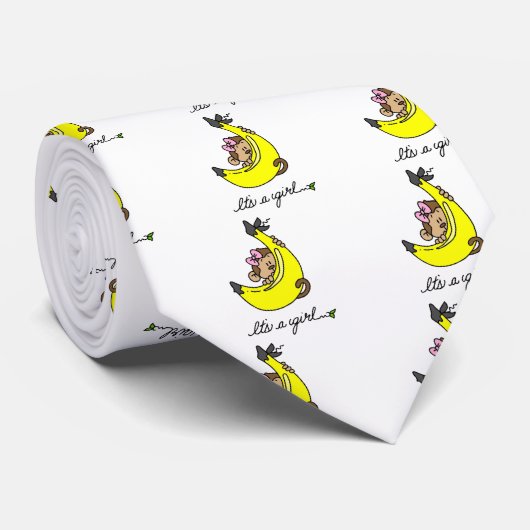 猿それは女の子のTシャツおよびギフトです ネクタイ (ロール)