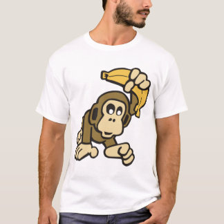 猿とバナナ Tシャツ