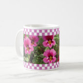 猿によってはマグ2が開花します コーヒーマグカップ (正面左)
