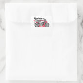 猿に乗る スクエアシール (バッグ)