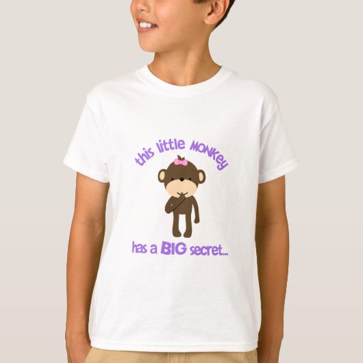 猿に秘密の姉があります Tシャツ (正面)