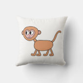 猿のおもしろいな漫画 クッション (裏面)