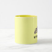 猿のおもしろマグカップのデザイン マグカップ (中央)