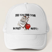 猿のお尻 キャップ (正面)