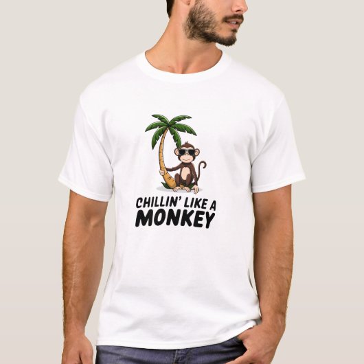 猿のような子どもたち Tシャツ (正面)