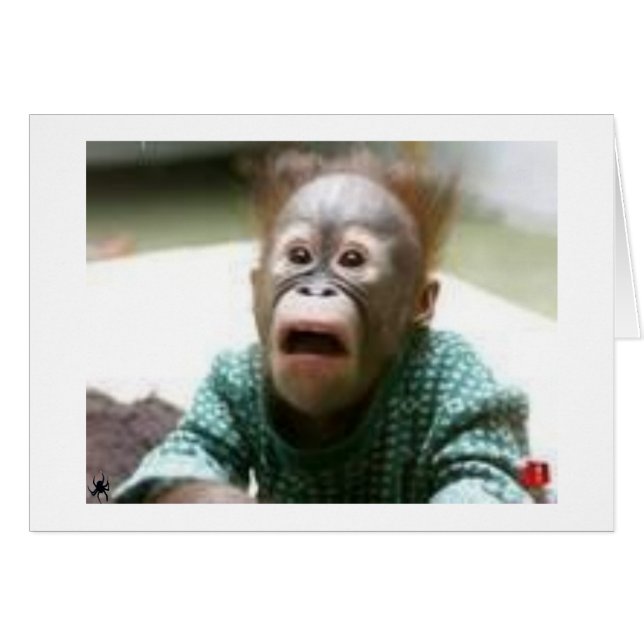 猿のように見えますも (正面横)