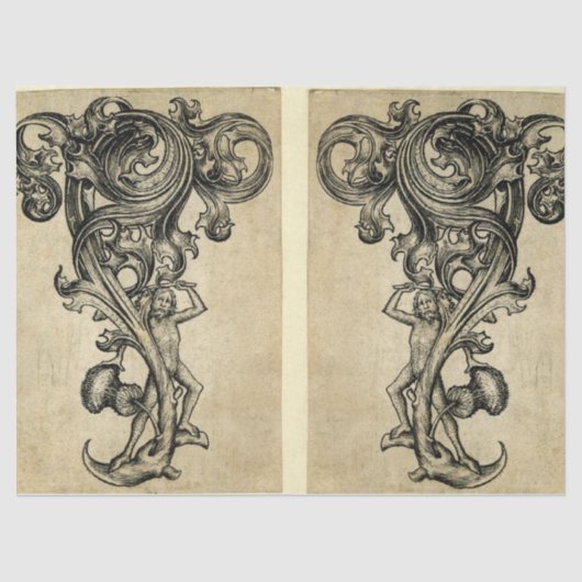 猿のコーベルのがらくたジャーナル要素シート 薄葉紙 (正面)