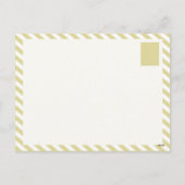 猿のシンボルの中国の年 シーズンポストカード (裏面)