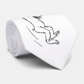 猿のタイ ネクタイ (ロール)