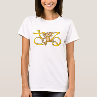 猿のティー Tシャツ