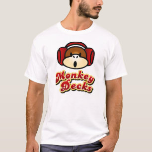 猿のデッキ Tシャツ