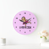 猿のバレエ ラージ壁時計 (ホーム)