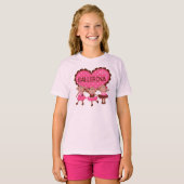 猿のバレエ Tシャツ (正面フル)