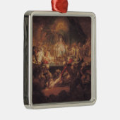 猿のフリーメーソン会員 メタルオーナメント (右)