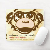 猿のマウスパッド マウスパッド (マウス)