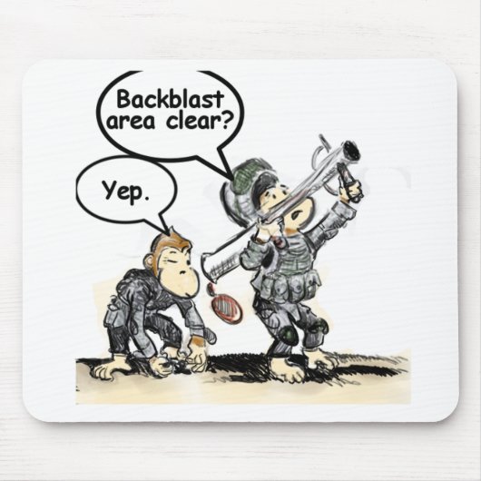 猿のマウスパッド マウスパッド (正面)