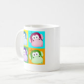 猿のマグ コーヒーマグカップ (正面左)