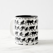 猿のマグ ツートーンマグカップ (正面左)