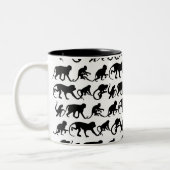 猿のマグ ツートーンマグカップ (左)