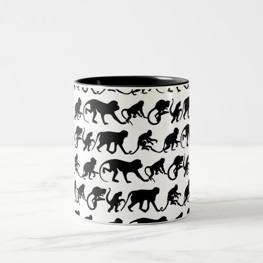 猿のマグ ツートーンマグカップ (中央)