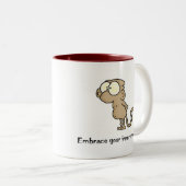 猿のマグ ツートーンマグカップ (正面右)