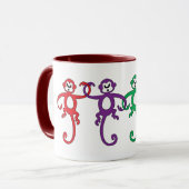 猿のマグ マグカップ (正面左)