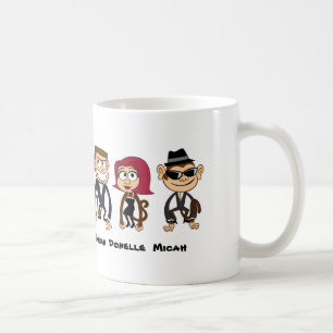 猿のメンバーのマグ コーヒーマグカップ