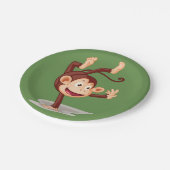 猿の一方では紙皿 ペーパープレート (アングル)