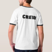 猿の乗組員T Tシャツ (裏面)