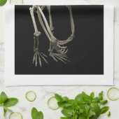 猿の体の骨 キッチンタオル (折り畳み)