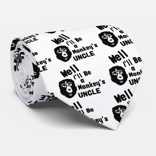 猿の叔父さん ネクタイ (ロール)