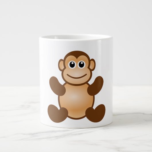 猿の商売 ジャンボコーヒーマグカップ (正面)