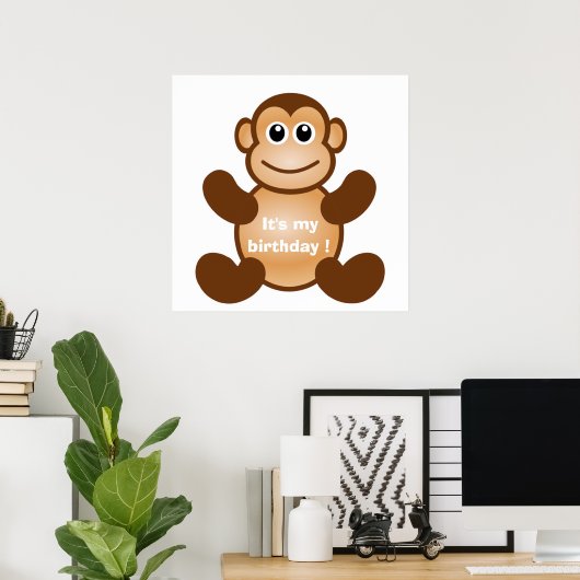 猿の商売 ポスター (ホームオフィス)