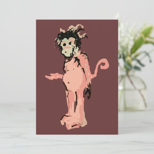 猿の墨 招待状 (スタンド正面)