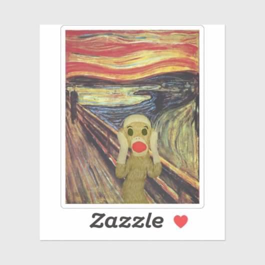 猿の声を上げる シール (シート)