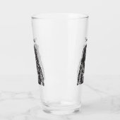 猿の宇宙飛行士は|あなたの名前を加えます タンブラーグラス (左)