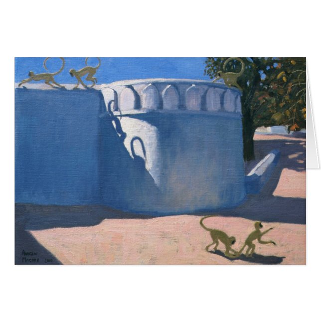 猿の寺院インド2000年 (正面横)