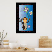 猿の年 ポスター (キッチン)