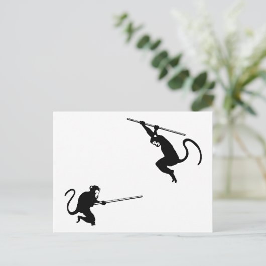 猿の戦い ポストカード (スタンド正面)