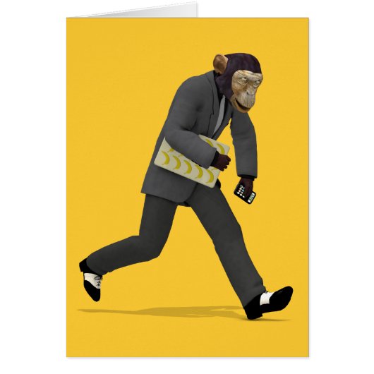 猿の戯れに急ぐ (正面)