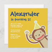 猿の招待状 招待状 (正面/裏面)