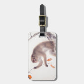 猿の日本のな絵画の中国のな(占星術の)十二宮図の荷物T ラゲッジタグ (正面縦)