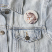 猿の日本のな絵画の中国のな(占星術の)十二宮図ボタン 缶バッジ (インサイチュ)