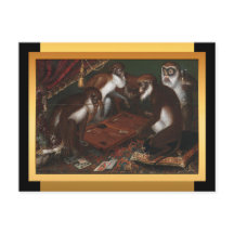 猿の旧正月-ヨーロッパの絵画