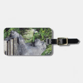 猿の森林荷物のラベル ラゲッジタグ (正面横)