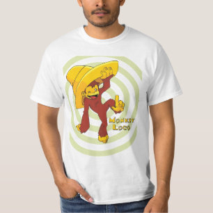 猿の気違い Tシャツ