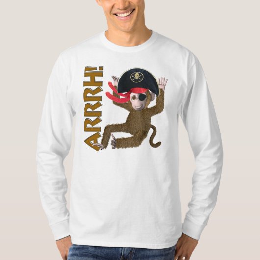 猿の海賊 Tシャツ (正面)